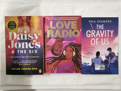 YA Bundle: Daisy Jones & the Six, Love Radio, The Gravity of Us