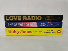 YA Bundle: Daisy Jones & the Six, Love Radio, The Gravity of Us