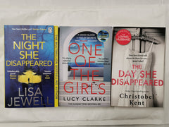 3 Bestselling Thrillers! Inc. The Night She Disappeared by Lisa Jewell