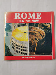 Rome Then and Now in Overlay by Giuseppe Gangi (Spiral-bound, 1985)