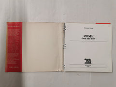 Rome Then and Now in Overlay by Giuseppe Gangi (Spiral-bound, 1985)