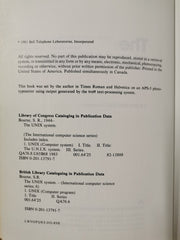 The Unix System by S.R. Bourne (Paperback, 1983)