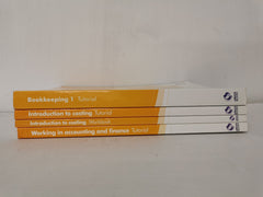 4 Costing, Bookkeeping, Accounting & Finance Tutorial & Workbooks (AAT Level 2)