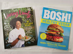 BOSH! Healthy Vegan by Henry Firth, Ian Theasby & Living Lively by Haile Thomas