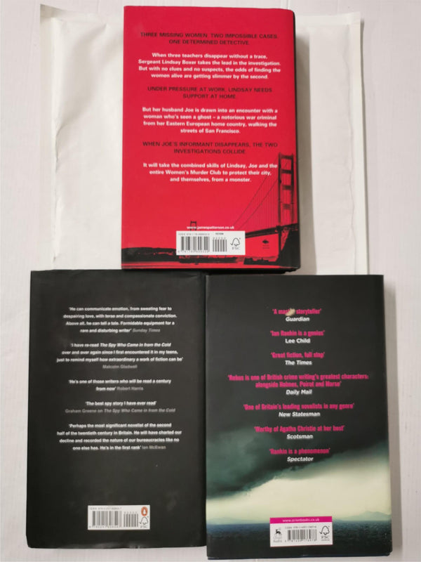 A Song for the Dark Times, A legacy of Spies & 18th Abduction Hardback 3 BookSet