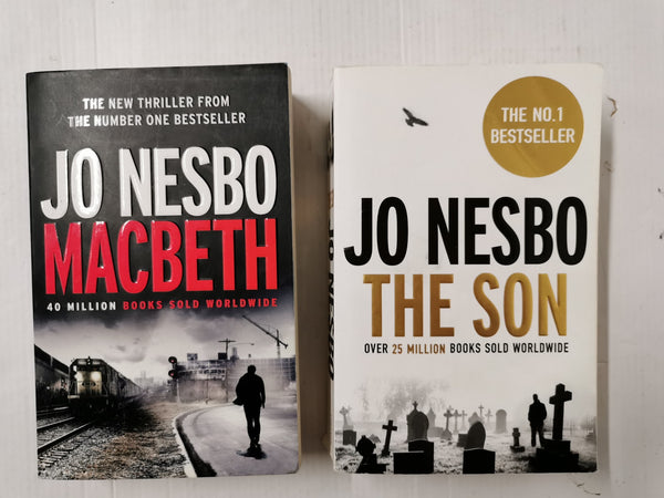 Jo Nesbo 2 book Bundle: The Son & Macbeth (Paperbacks)
