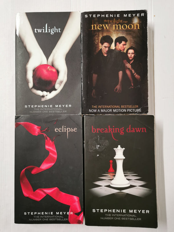 Twilight Saga by Stephenie Meyer: Twilight, New Moon, Eclipse, Breaking Dawn