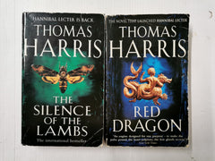 Hannibal Lecter 2 Book Bundle (Thomas Harris): Red Dragon & Silence Of The Lambs