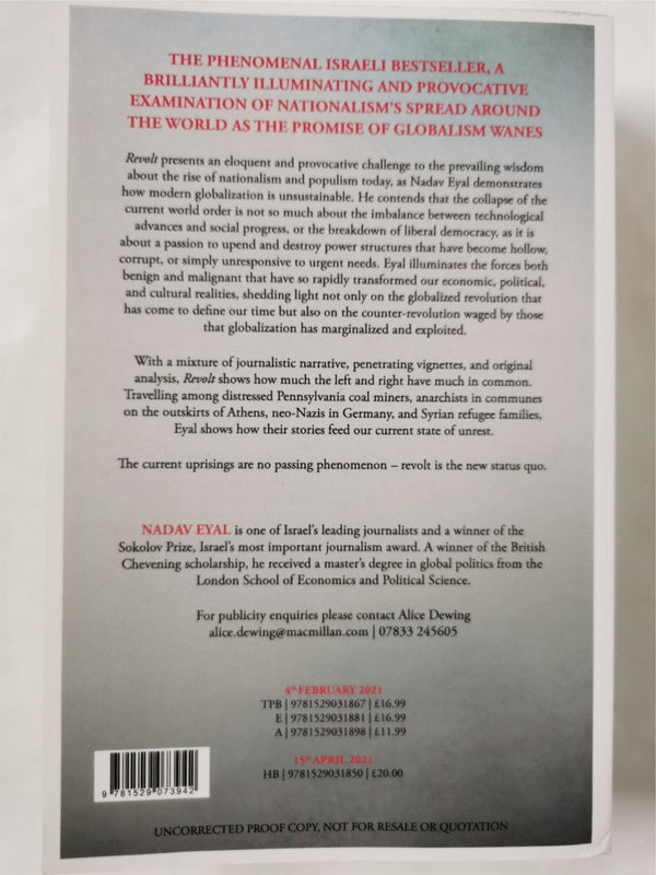Revolt The Worldwide Uprising Against Globalization by Nadav Eyal