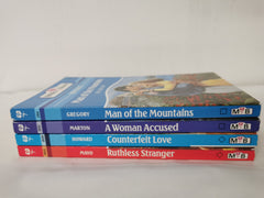 Mills & Boon 4 Book Set Inc Ruthless stranger etc Vintage