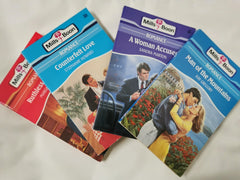 Mills & Boon 4 Book Set Inc Ruthless stranger etc Vintage