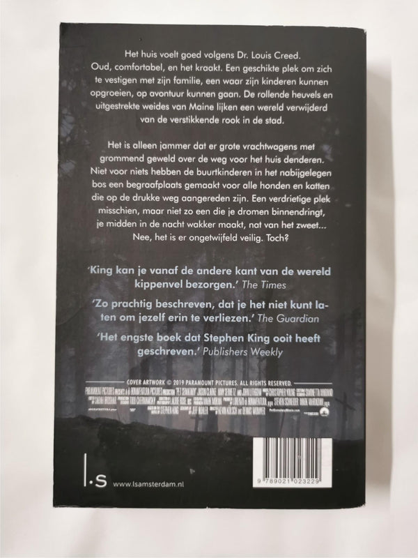 Pet Sematary by Stephen King (Dutch)