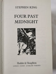 Four Past Midnight by Stephen King (Hardcover, 1990) 1st Edition Damaged