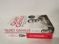 ALEX FERGUSON My Autobiography & Quiet Genius: Bob Paisley 2 Book Bundle