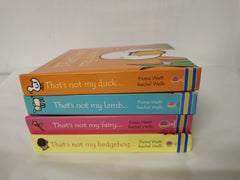 That's Not My 4 Book Bundle - Hedgehog, Lamb, Duck, Fairy By Fiona Watt
