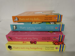 That's Not My 4 Book Bundle - Hedgehog, Lamb, Duck, Fairy By Fiona Watt