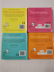 That's Not My 4 Book Bundle - Hedgehog, Lamb, Duck, Fairy By Fiona Watt