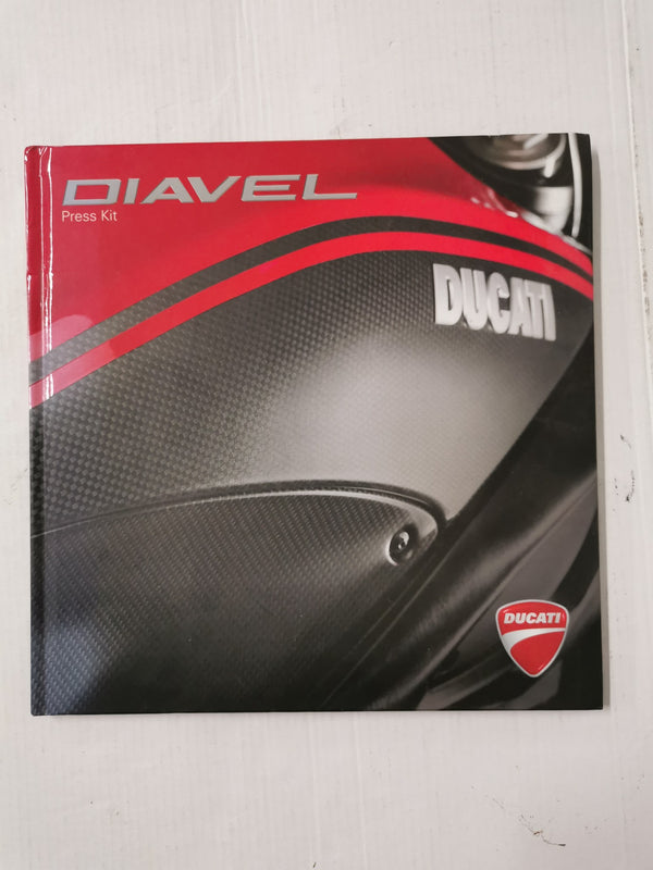 Ducati Diavel Press Kit - Hardback book and CD, Bilingual Italian/English