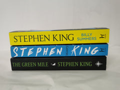Stephen King 3 Thriller Bundle PB - Billy Summers, Misery & The Green Mile