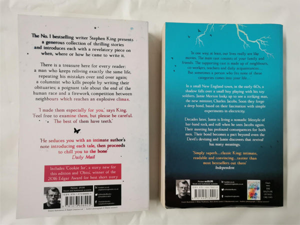 Stephen King 2 Thriller Bundle PB - Bazaar of Bad Dreams & Revival