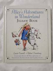 Alice's Adventures in Wonderland *Jigsaw Book* by Lewis Carroll (Hardcover)