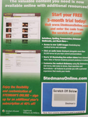 Stedman's Medical Dictionary by Stedman (Hardback, 2005)