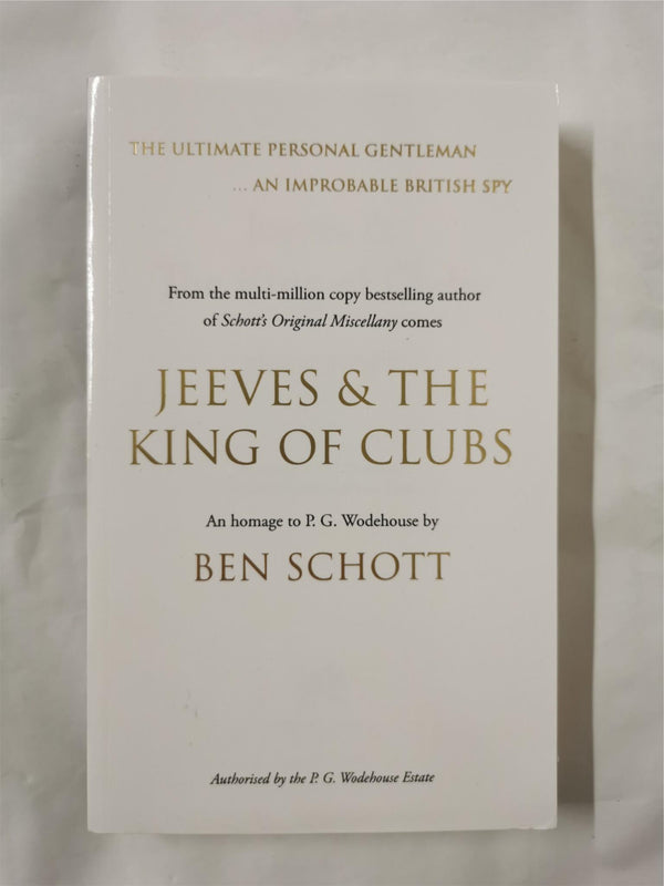 Jeeves and the King of Clubs by Ben Schott (Hardcover, 2018) Proof Copy