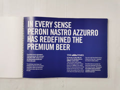 Peroni with Antonio Baradi & Peroni Marketing / Promotions Presentation Book
