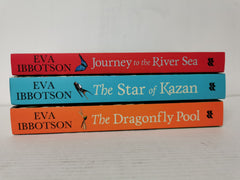 3 Eva Ibbotson: Journey to the River Sea, The Star of Kazan, The Dragonfly Pool