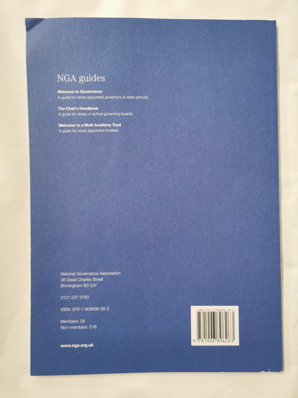 The Chair's Handbook by National Governance Association 8th Edition