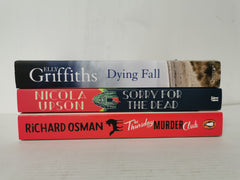 Bundle 3 Murder Mystery Crime Thriller Novels Incl. The Thursday Murder Club