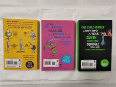 3 Roald Dahl Books - Charlie & the Chocolate Factory, The Witches & Matilda