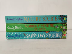 3 Enid Blyton Short Story Books: Nature, Rainy Day & Summer Adventure Stories