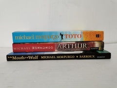 *Bundle* 3 x Michael Morpurgo books: In the Mouth of the Wolf, Toto & Arthur