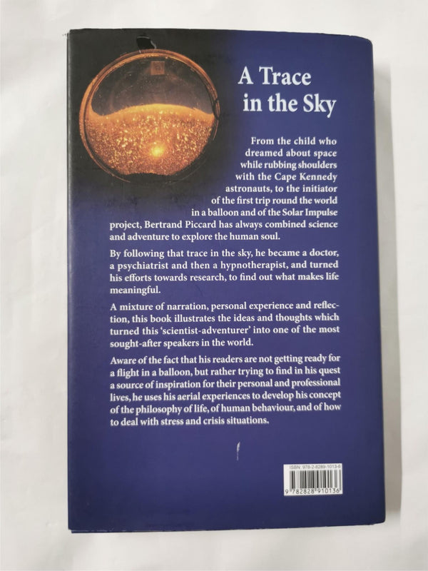 A Trace in the Sky by Bertrand Piccard  (Signed)
