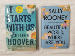 Sally Rooney & Colleen Hoover: It Starts With Us & Beautiful World Where Are You