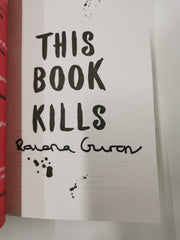 This Book Kills by Ravena Guron *Signed* Paperback