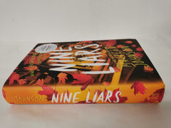 Nine Liars by: Maureen Johnson *Signed* Hardcover