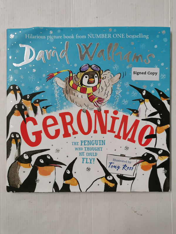 Geronimo by David Walliams (Hardcover, 2018) *SIGNED*