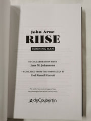 Running Man: My Story Hardcover – Signed First Edition by John Arne Riise