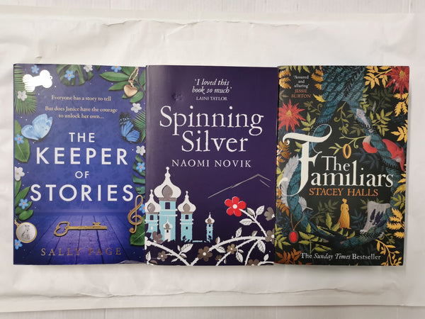 3 book Bundle! The Familiars, The Keeper of Stories & Spinning Silver