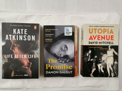 Bundle of 3 Best selling Fiction: The Promise, Life After Life, Utopia Avenue