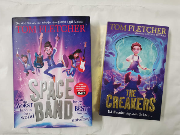 Space Band  (Hardcover) & The Creakers by Tom Fletcher (Paperback)