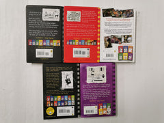 *Bundle* 5 x Diary Of A Wimpy Kid Books by Jeff Kinney (Hardback)