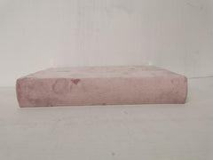 Pale Pink Velvet Quran with Gold Metallic Edges