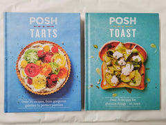 Posh Toast & Posh Tarts 2 Book Set by Emily Kidd and Phillippa Spence