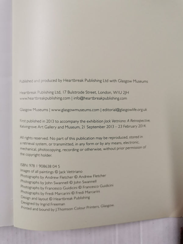 Jack Vettriano: A Retrospective *Signed First Edition* (Paperback, 2013)