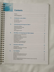 TONI 4 Test of Nonverbal Intelligence, Fourth Edition Examiner's Manual