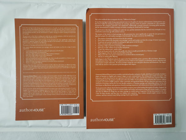 Different by Design 2 Book Set: Marriage & Two Hearts by Omawumi Efueye