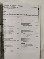 PHILOSOPHICAL TRANSACTIONS OF THE ROYAL SOCIETY A Vol 380. Issue 2236 Nov 22